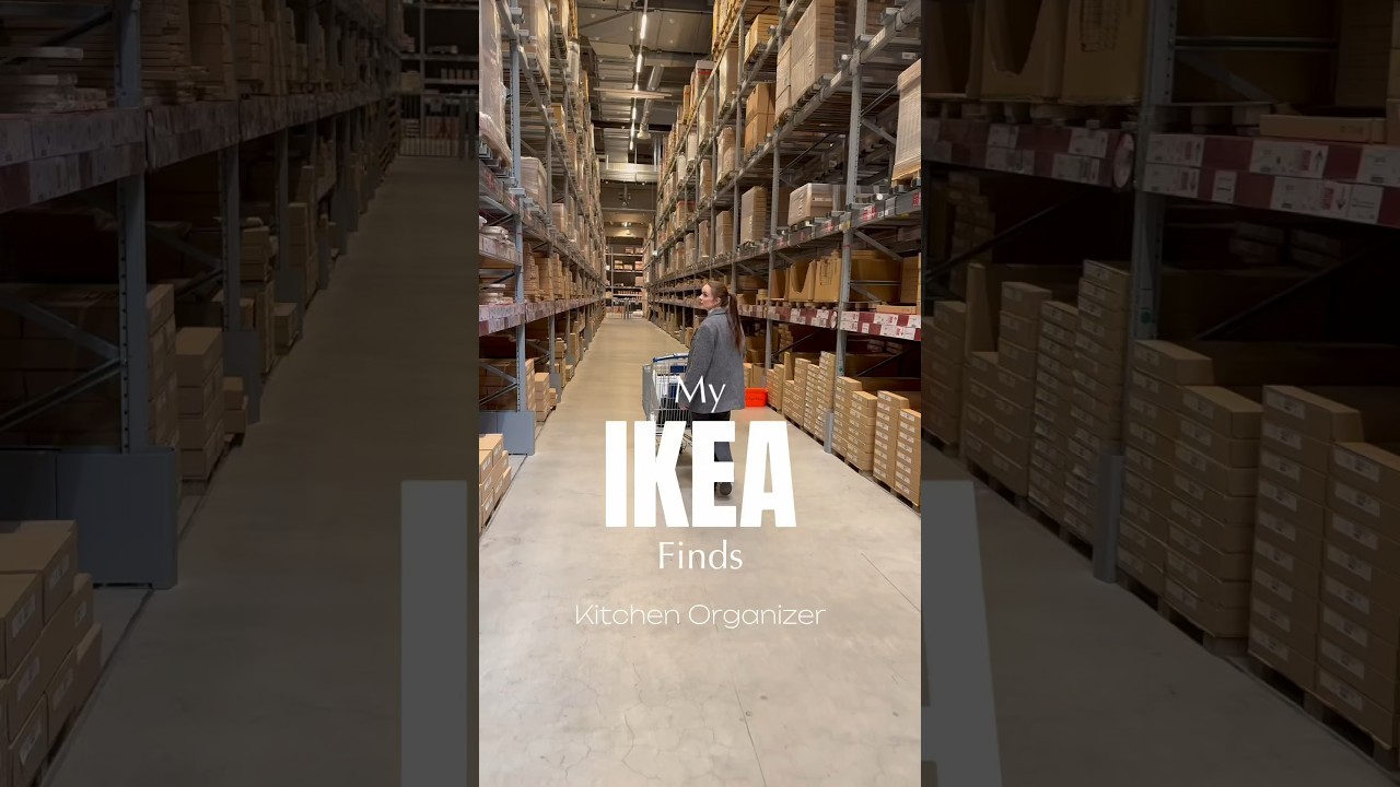 My IKEA Finds ✨ #ikea #ikeakitchen #kitchen #organization #organizer