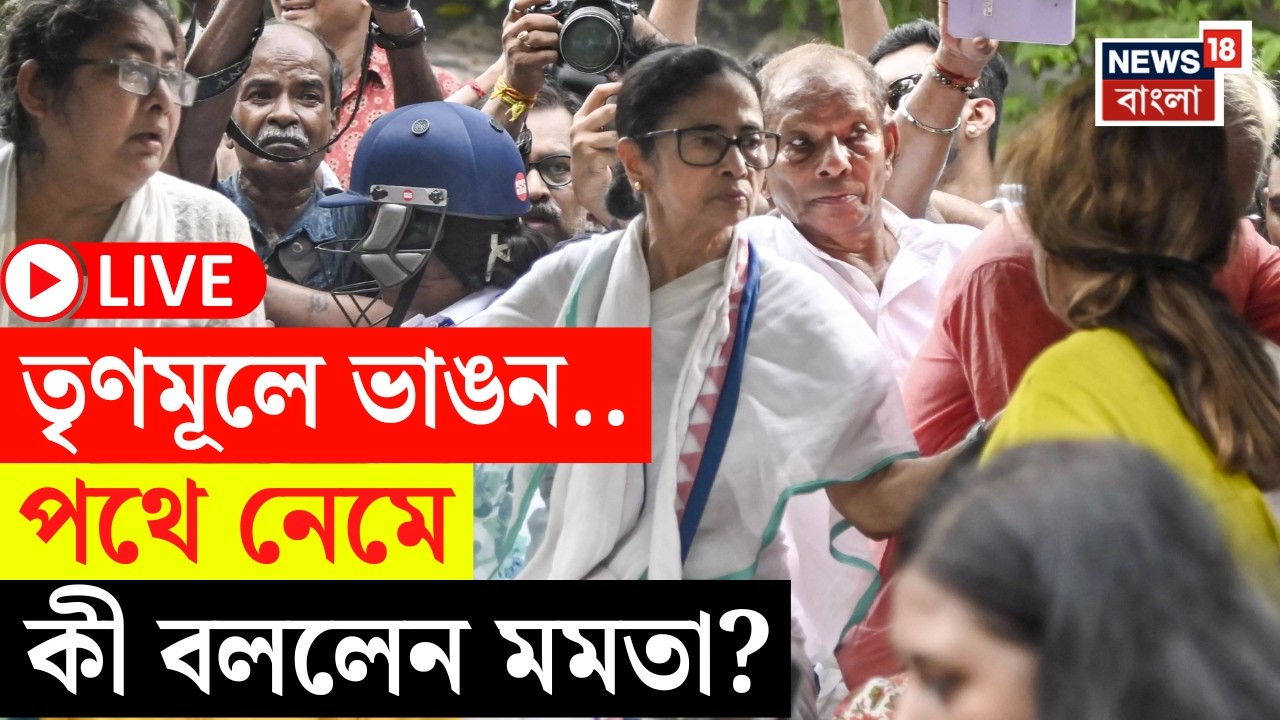 Mamata Banerjee Live | পাশে নেই TMC র নেতা নেত্রীরা |ভরাডুবির পর পথে নেমে যা বললেন মমতা!|Bangla News