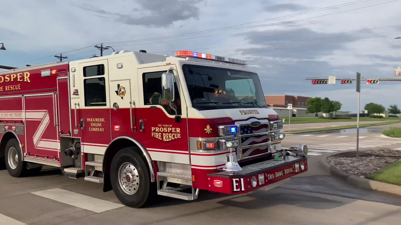 Prosper Fire Rescue Response Compilation #1