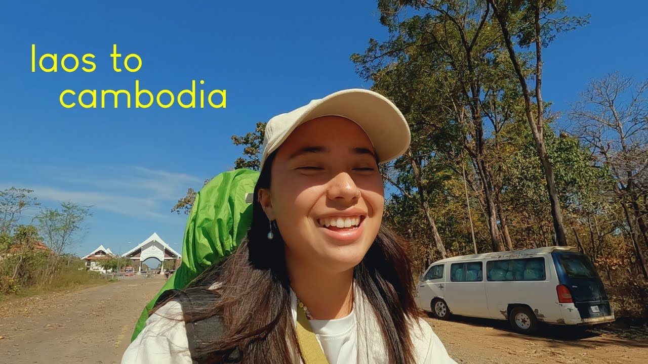 Crossing The WORST Rated Border on Google | Laos to Cambodia 🇱🇦 🇰🇭