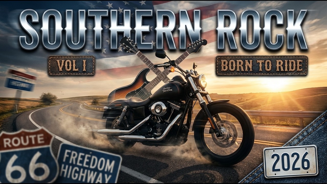 Southern Rock Vol I 🎸 A Autêntica Alma do Sul Americano | Compilação Completa 2026 🔥