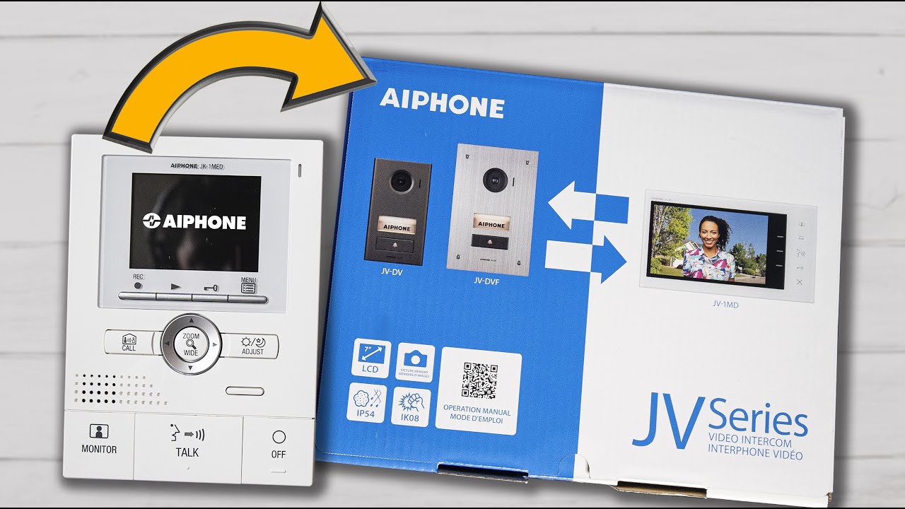 Easily Upgrade your Legacy Aiphone Devices to the JV Series &ndash; No New Wires Needed!