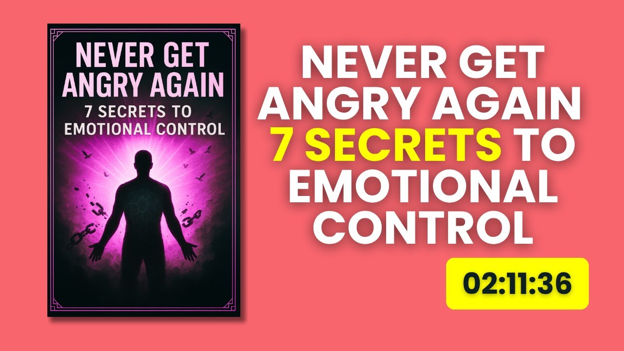 Never Get Angry Again 7 Secrets to Emotional Control | Audiobook