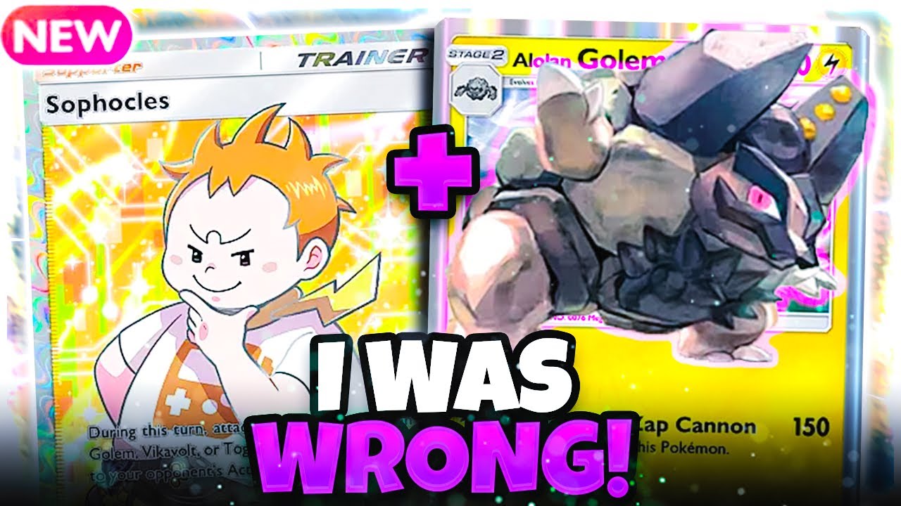 This Alolan Golem Deck Is Seriously Underrated!!