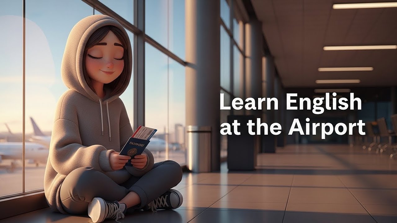 Learn English at the Airport ✈️ | Slow English Podcast for Beginners | Travel English