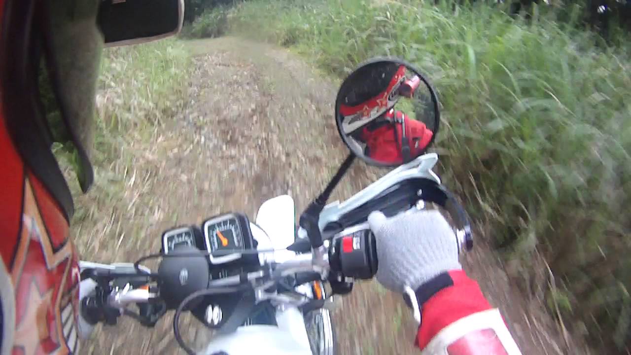 SUZUKI TS185ER 林道走破性テスト