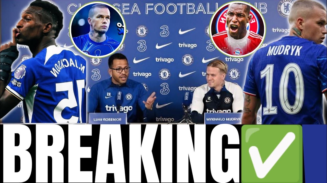 ✅ BREAKING☑️ NICOLAS JACKSON SHOCK MOVE TO RETURN AS MUDRYK CLEARLY BACK IN ROSENIOR'S TEAM.
