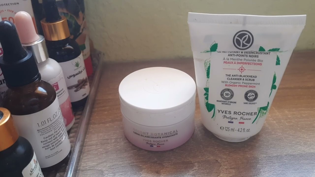 تقييم منتجات من ايف غوشيه YVES ROCHER BRIGHT BOTANICAL 🌺 PURE MENTHE