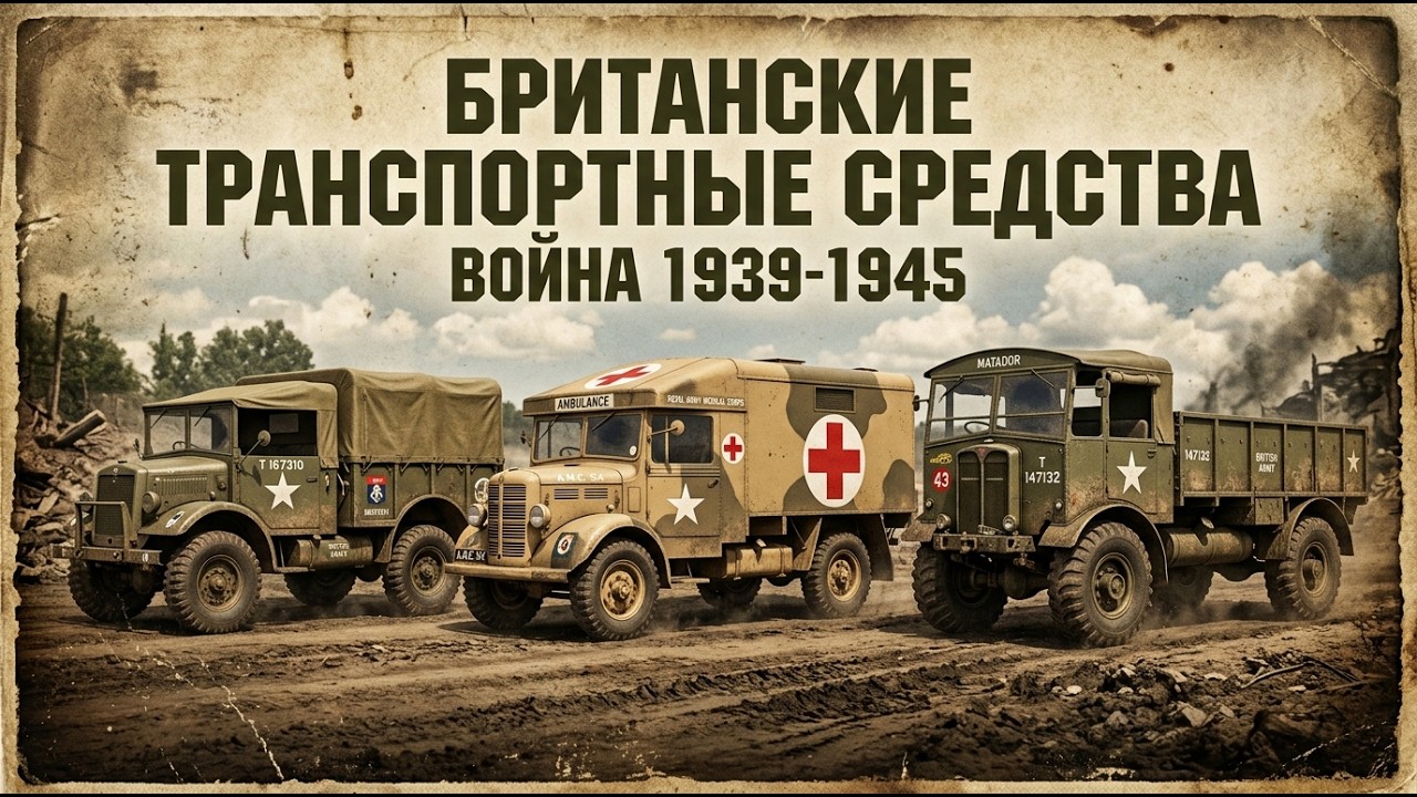 Все британские военные транспортные средства