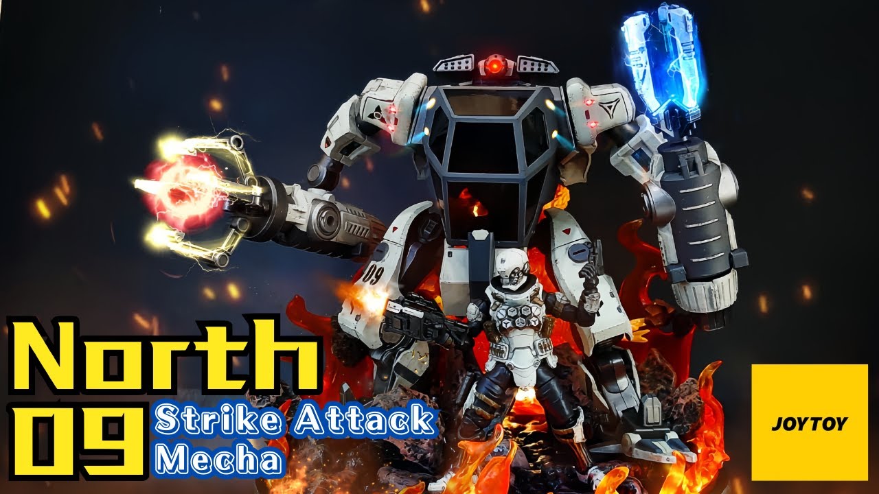 Unboxing NEW MECHA NORTH 09 Strike Attack - JOYTOY 1/18 action figures