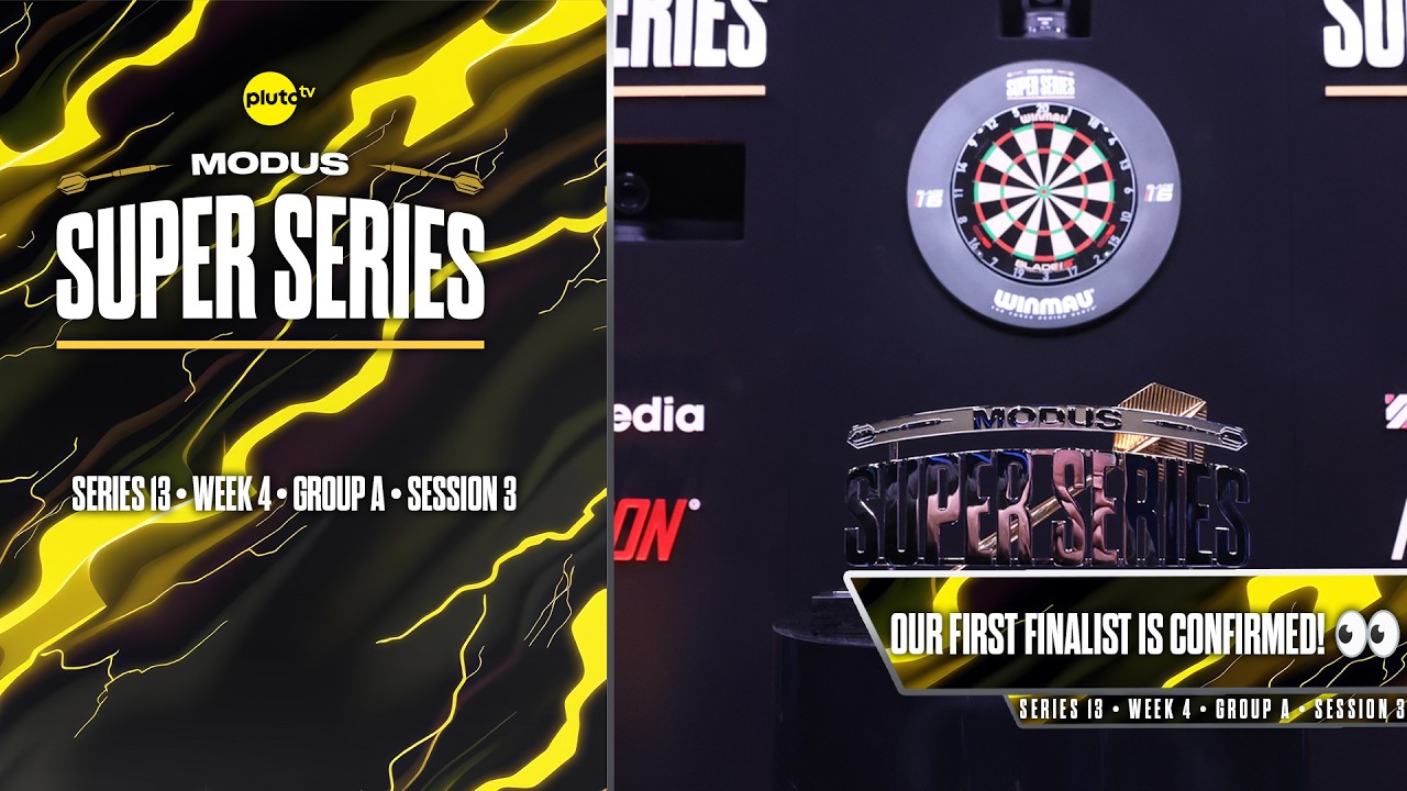 AND OUR FIRST FINALIST IS! 👀👀 | Darts Highlights | Week 4 Group A Session 3