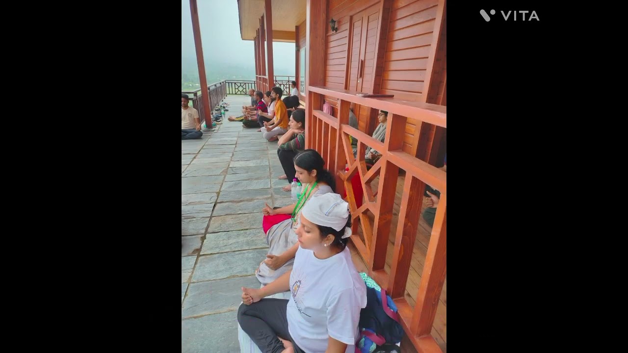 Kailash ashram Himalayan silence course July 2023 with Subinoy Dada