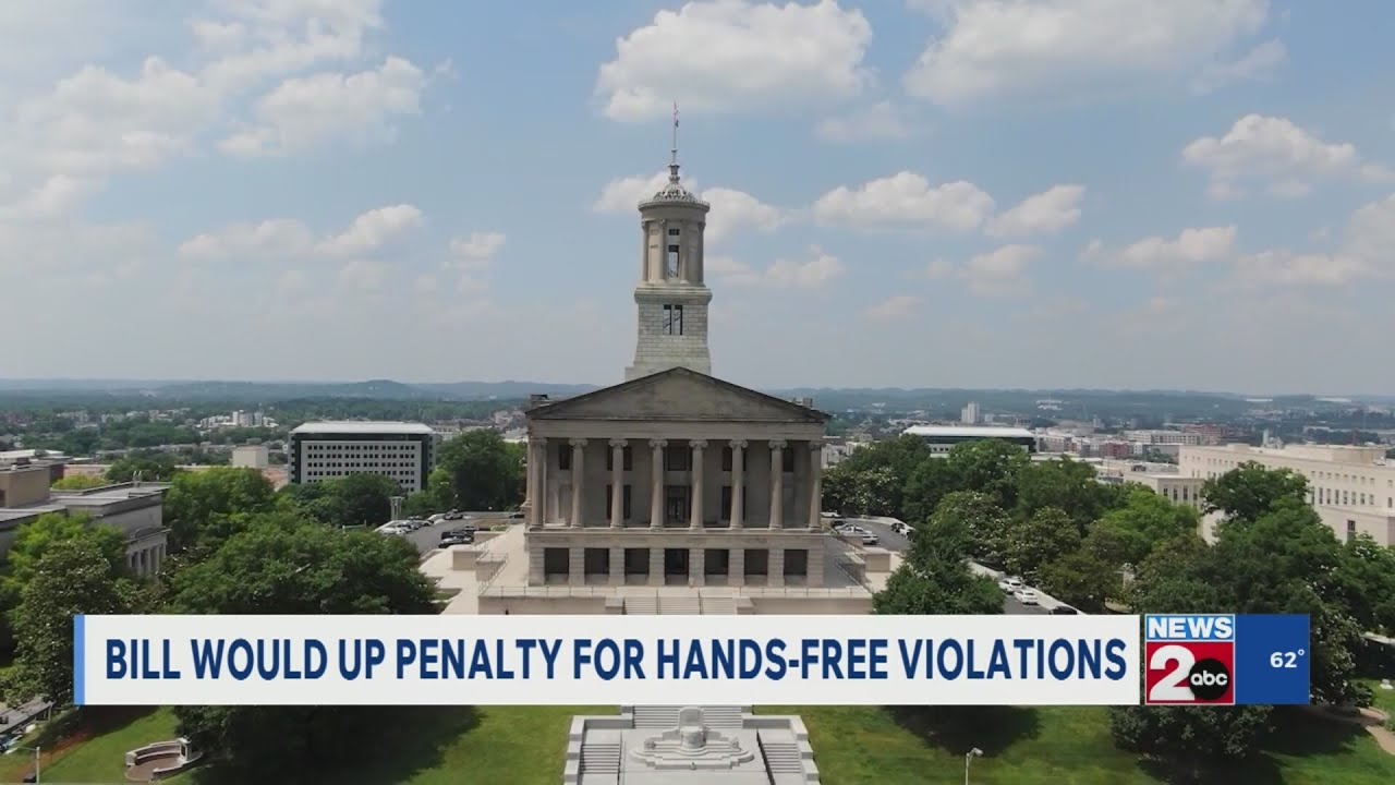 Bill would up penalty for hands-free violations
