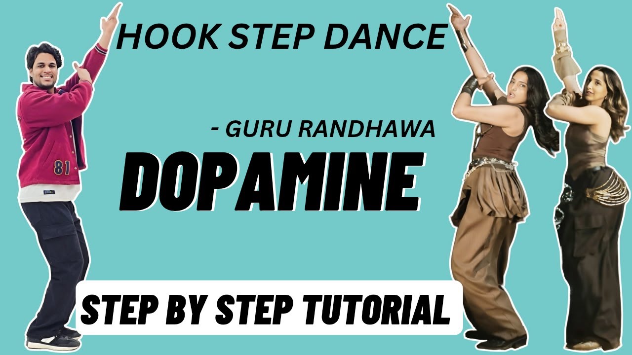 Dopamine Hook Step Dance Tutorial | Guru Randhawa | Dopamine Song Dance Tutorial