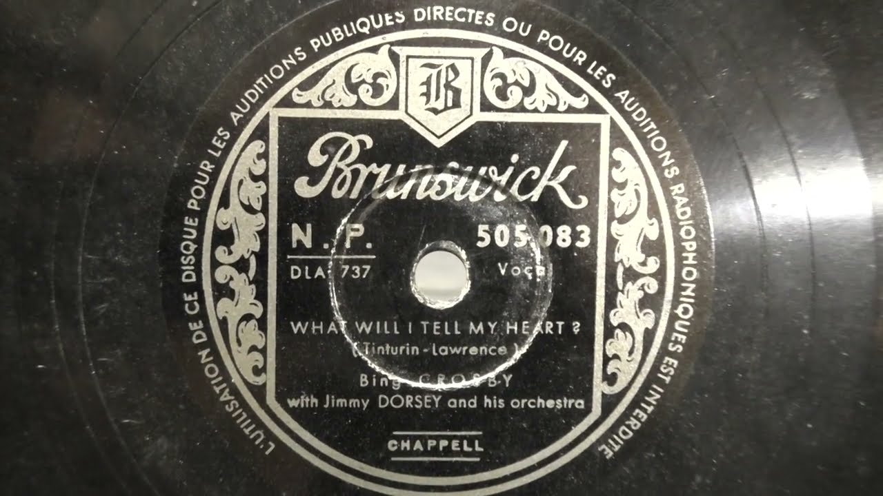 Bing Crosby: What will I tell my heart ? (1937).