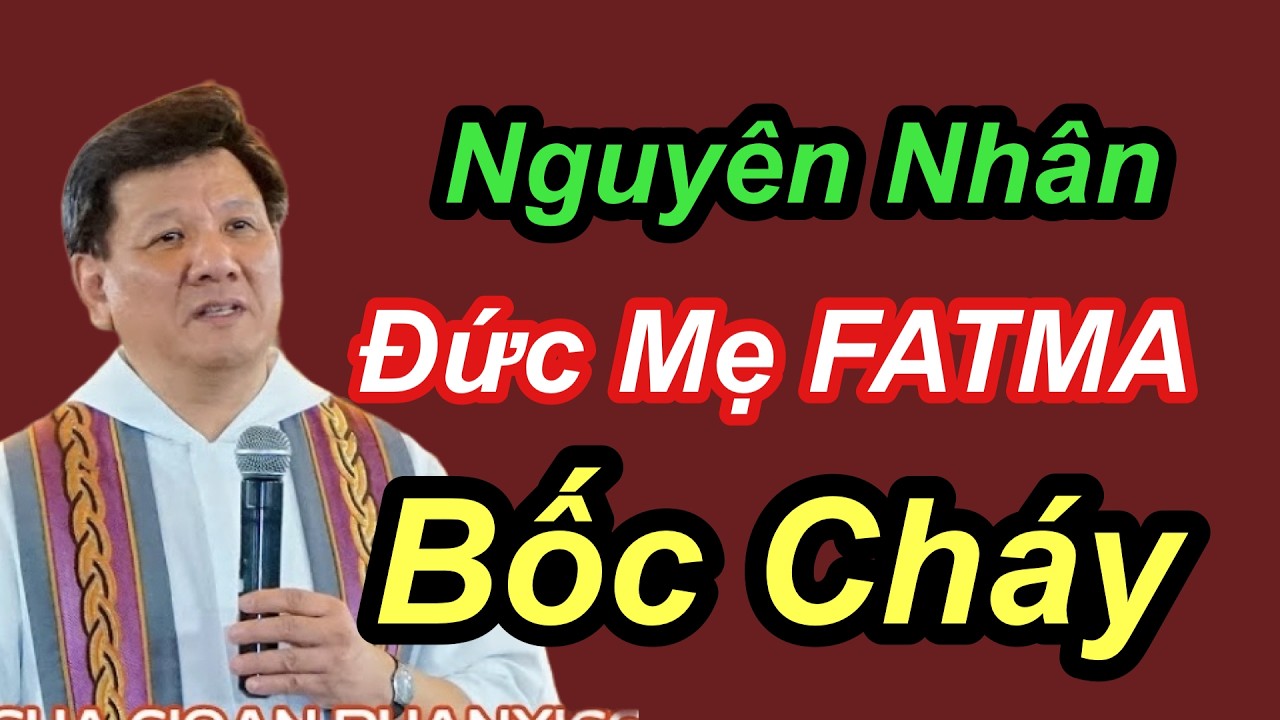 Nguyên Nhân Đức Mẹ FATMA Bốc Cháy - Cha Vũ Thế Toàn