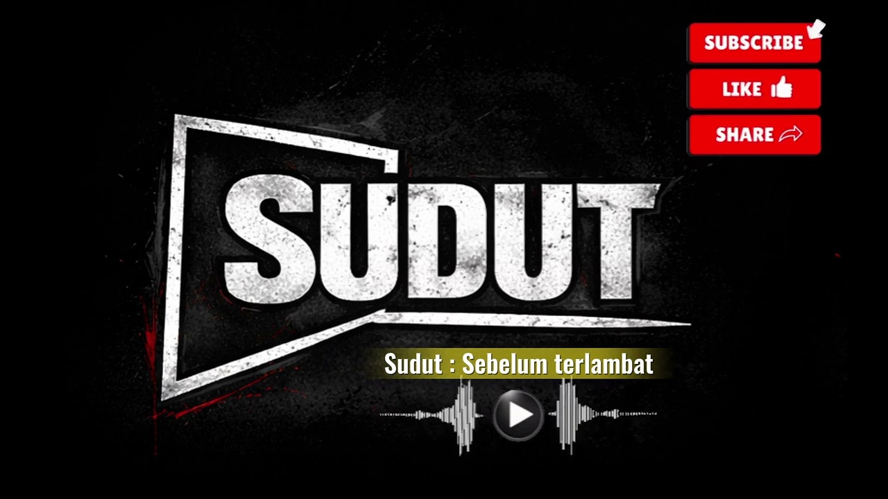 SUDUT : sebelum terlambat