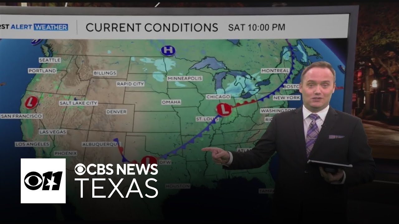 Warm February gives way to rain and a cooler pattern across North Texas
