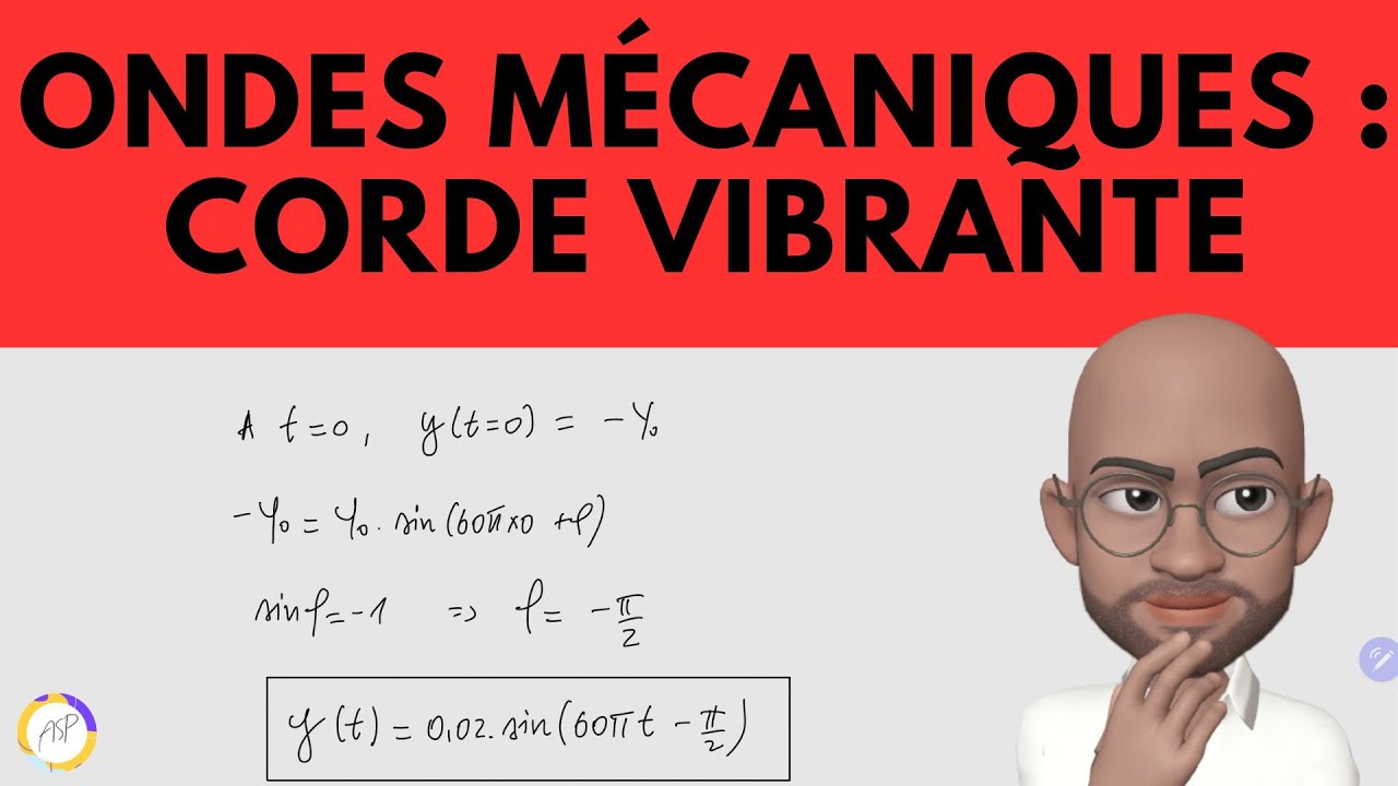 Ondes Mécanique Progressives | Exercice Corrigé Corde Vibrante 💡⁉️