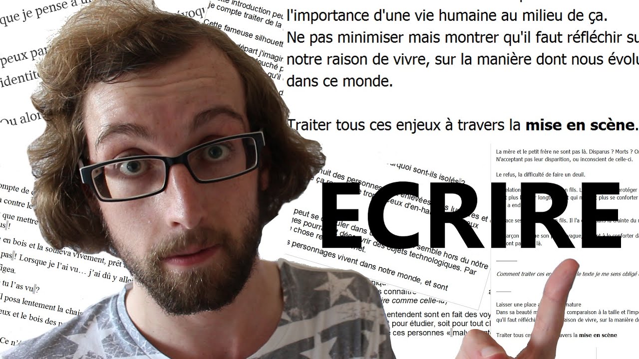 COMMENT ECRIRE UNE HISTOIRE | Les premières idées