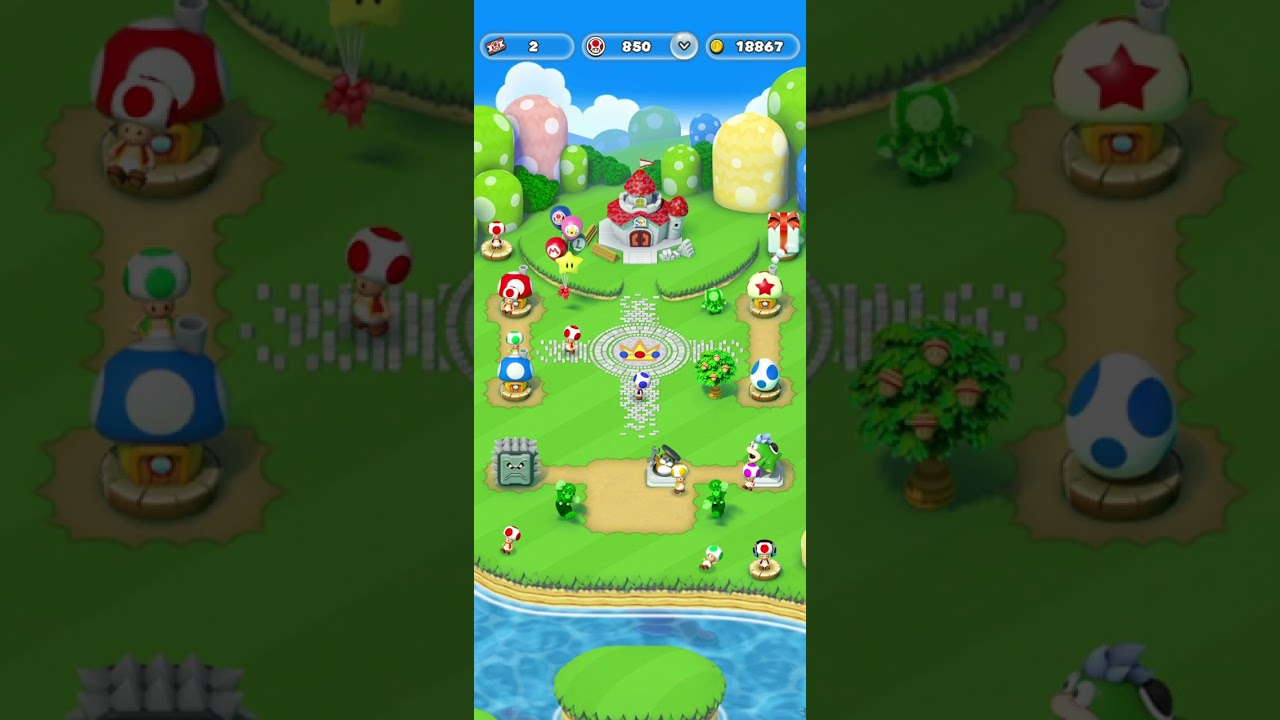 Süper mario run1 oyun başlıyor.BLUE YOSHİ,TOAD VE MARİO SAYESİNDE .