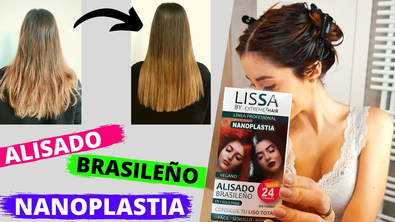 ✨ NANOPLASTIA en CASA | ALISADO BRASILEÑO | Orgánico y Vegano PASO a PASO