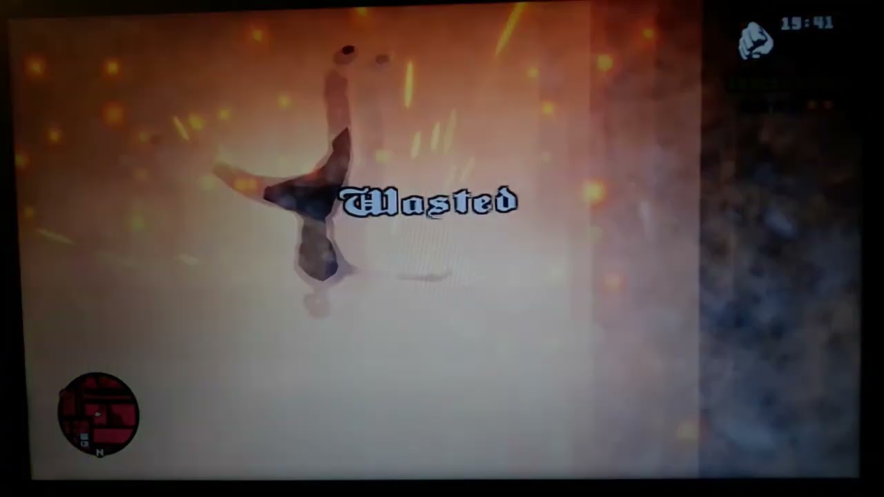 GTA San Andreas Wasted by Grenades