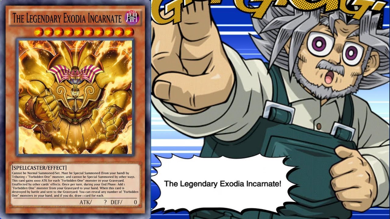 [Yu-Gi-Oh! Duel Links] The Legendary Exodia Incarnate FTK