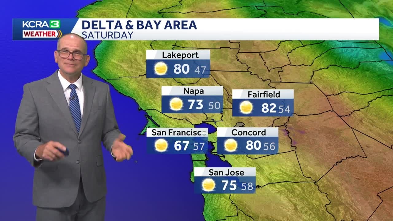 NorCal forecast: Sunny and mild weekend, more summerlike next week