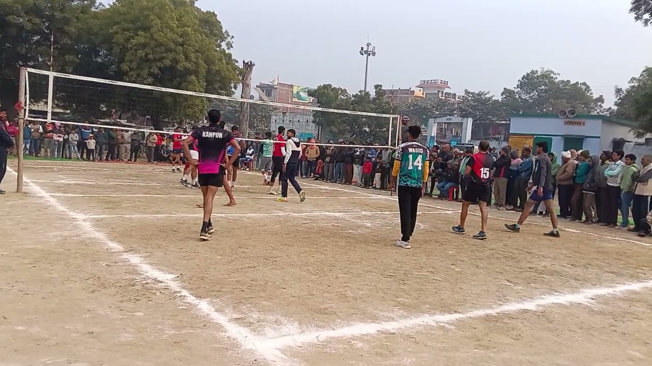 Volleyball match Mangalpur vs Mahadeva 