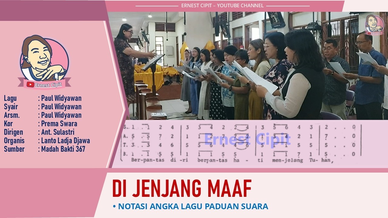 Di Jenjang Maaf | Lagu Prapaskah | Madah Bakti 367 | Ciptaan Paul Widyawan