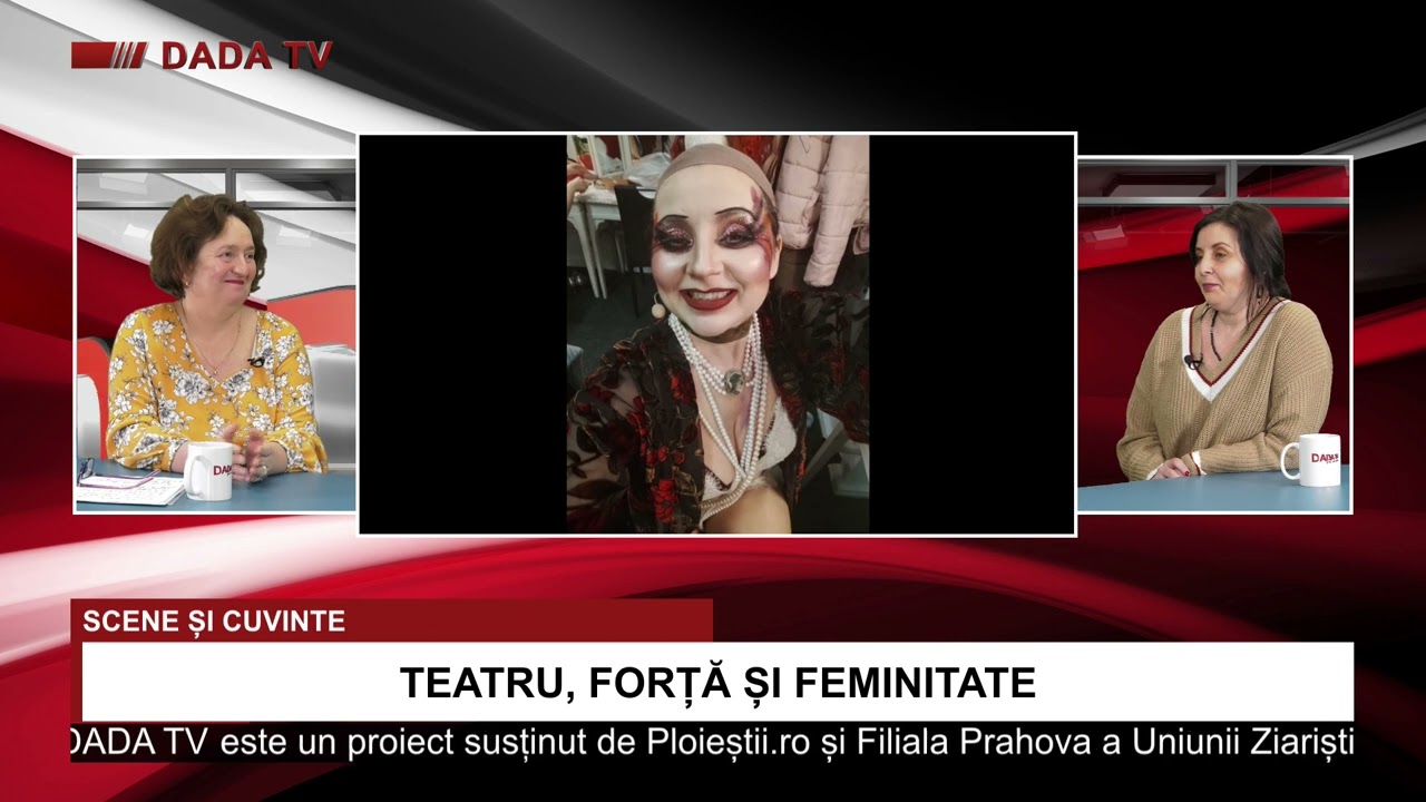 DADA TV: Scene și cuvinte - cu Antoaneta ZAHARIA, actriță Teatrul 