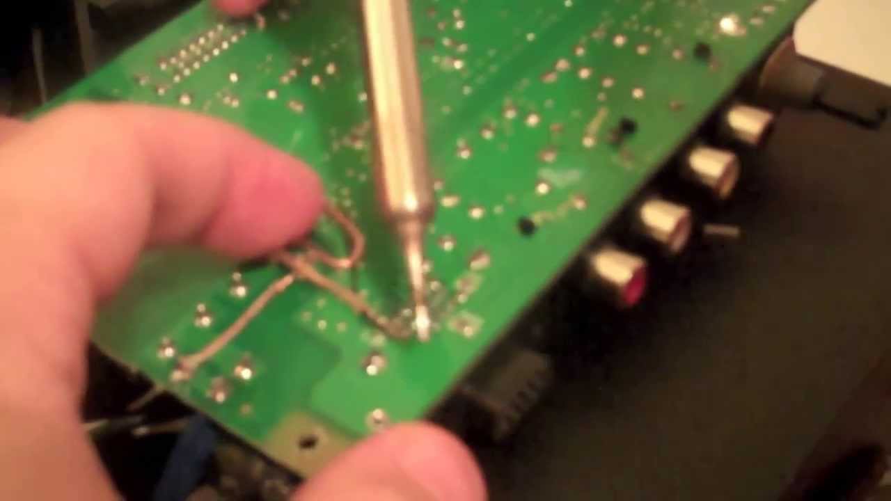 Logitech X 530 Burnt Trace Repair Part 2 of 2