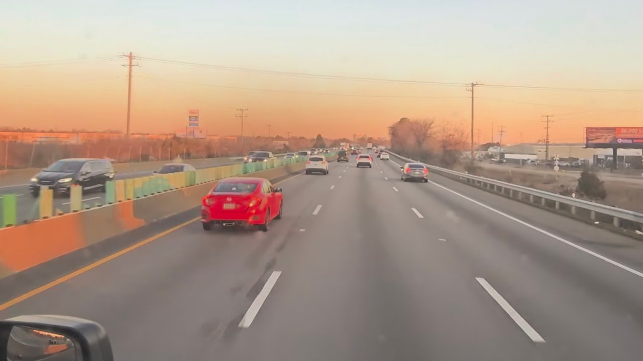 1/27/26, The View from the High Seat: Petersburg to Ashland, VA | Trucking 4K
