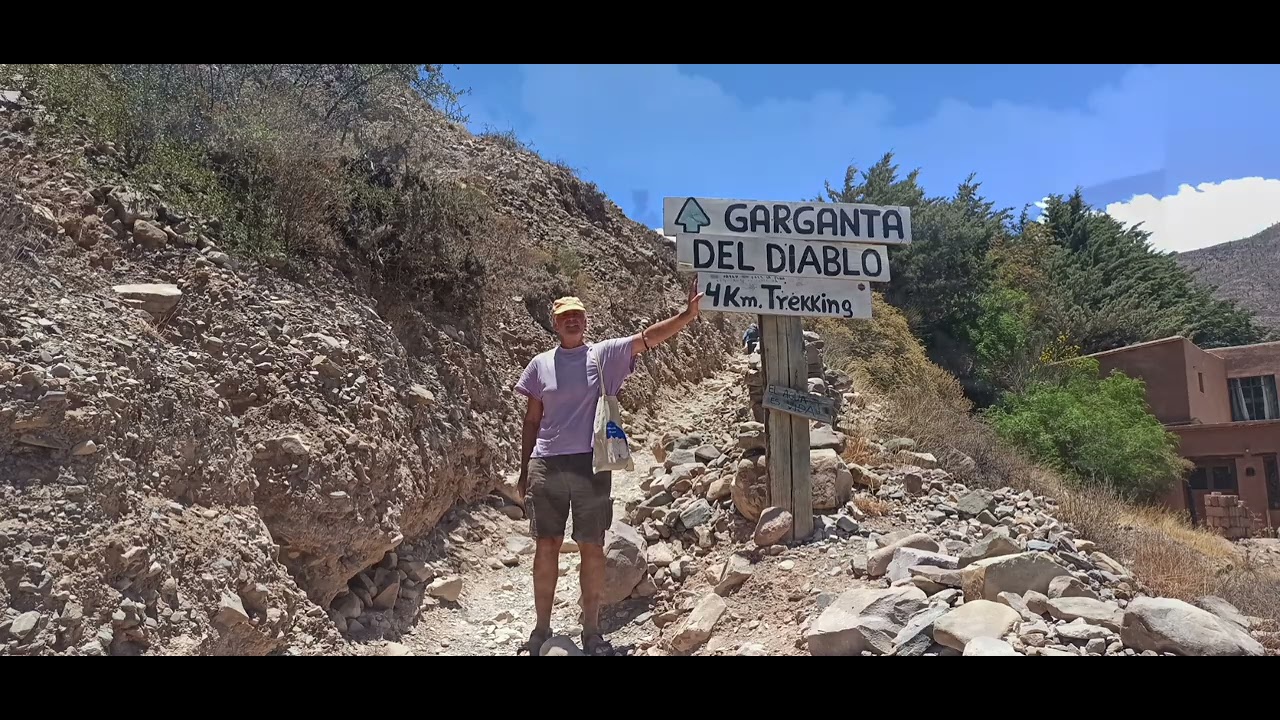 Tilcara Sunday market and Devil's throat waterfall, Argentina. 23 November 2025