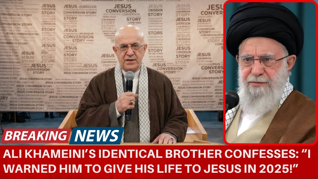 Ali Khamenei's Identical Brother Goes Viral for His Conversion: 'I Warned HIM to SURRENDER to JESUS'