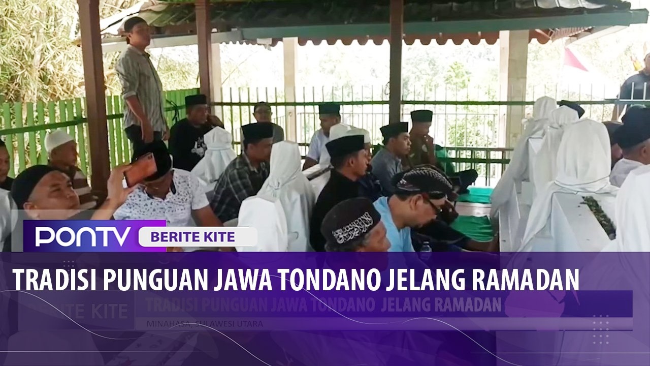 Tradisi Punguan Jawa Tondano Jelang Ramadan, Warga Ziarahi Makam Kyai Mojo dan Alim Ulama
