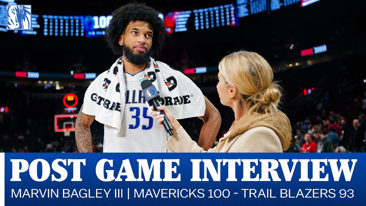 Marvin Bagley III Post Game Interview at Portland Trail Blazers | March 27, 2026
