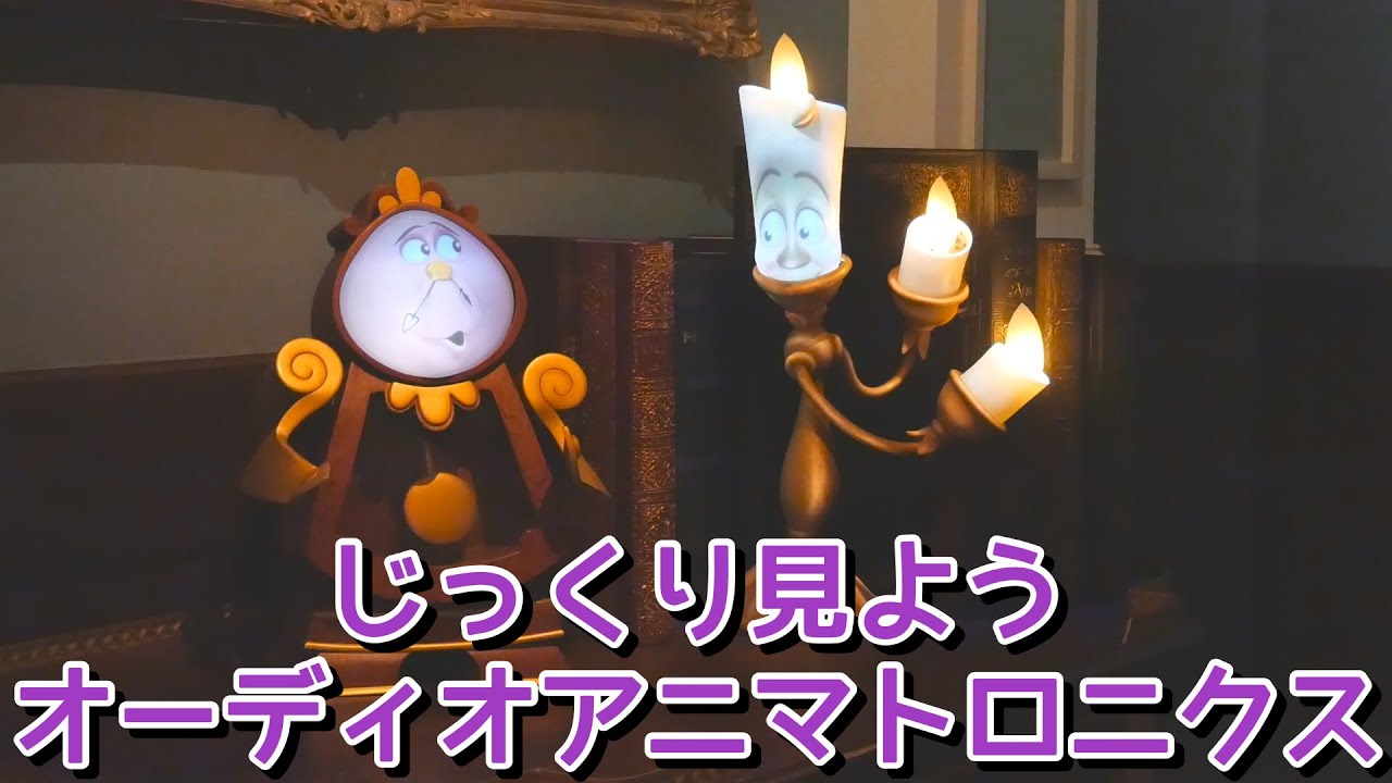 【TDL】「魔法のものがたり」であまりじっくり見られないオーディオアニマトロニクス