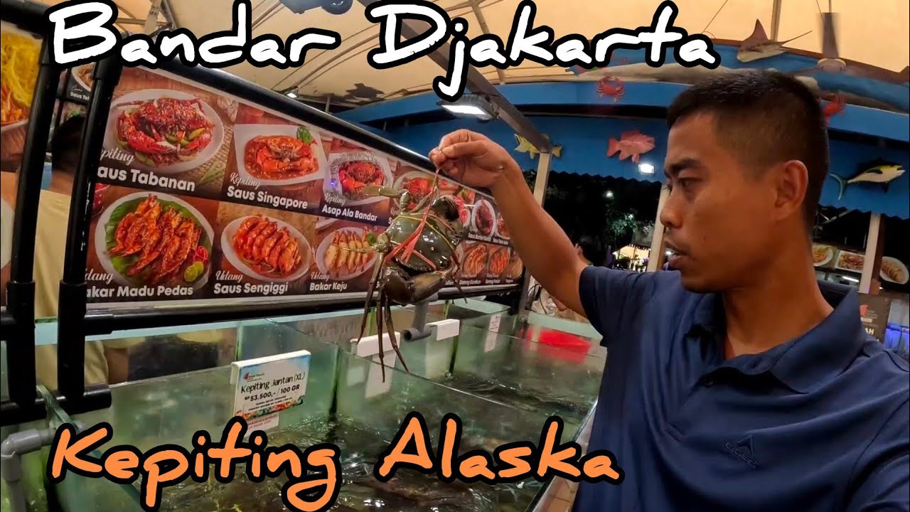 Kuliner di Bandar Djakarta Ancol || ada kepiting Alaska !!!! #bandardjakarta #ancol