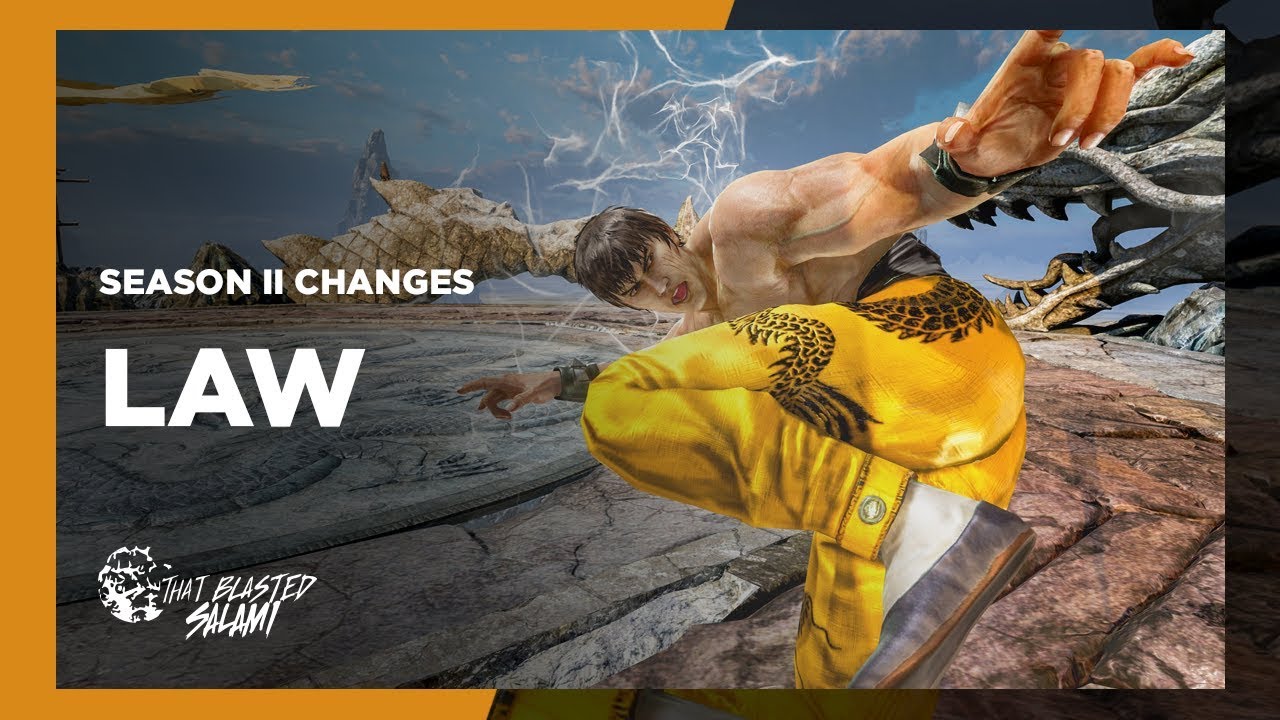 Tekken 7 - Law Season 2 Changes