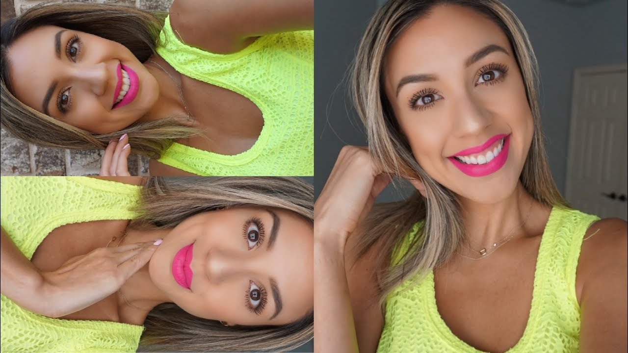 Get Ready with Me | Makeup for bright lip colors!