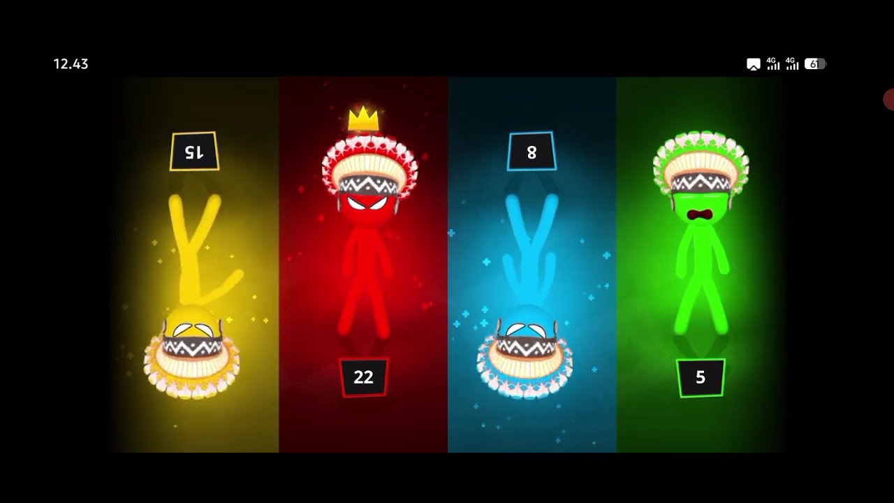 Stickman Party - Gameplay Walkthrough Part 8 Stickman Party Mini Games Non Stop Fun (Android,ios)