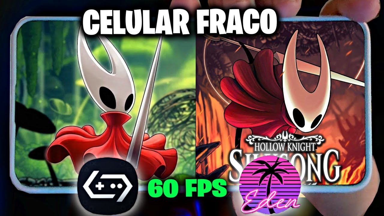 SAIUU! MELHOR EMULADOR PARA RODAR Hollow Knight Silksong  NO CELULAR + TUTORIAL DE CONFIG| EMULADOR