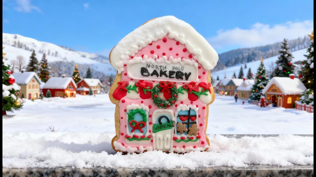 Galletas decoradas, La Panadería de Santa Claus