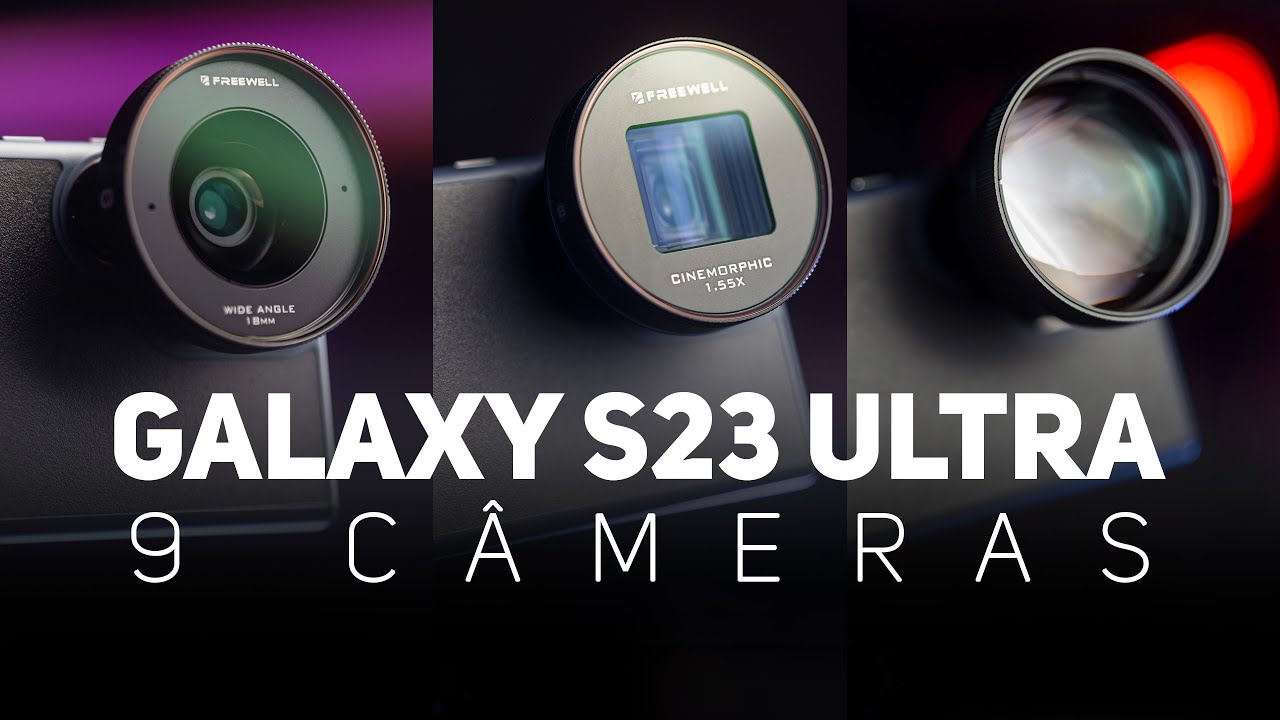 Um Galaxy S23 Ultra que filma e fotografa melhor que o S24 Ultra (Freewell Sherpa 2.0)