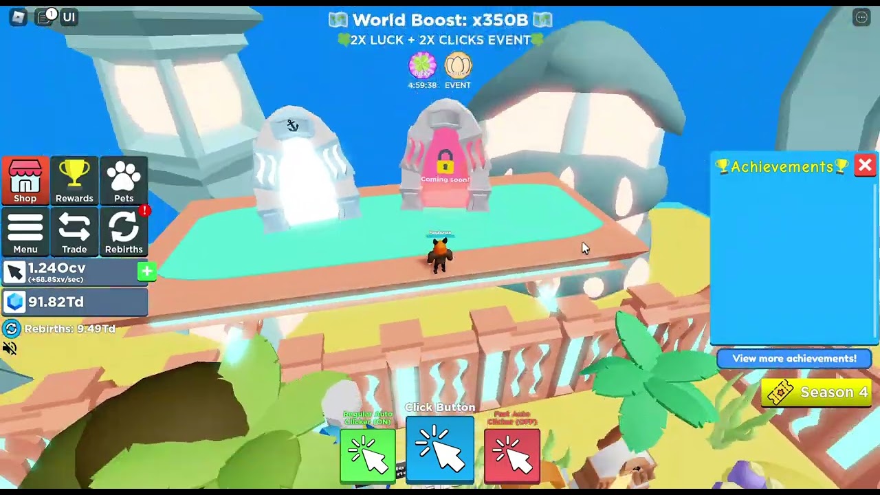How To Get To Summer Event! (Clicker Simulator)