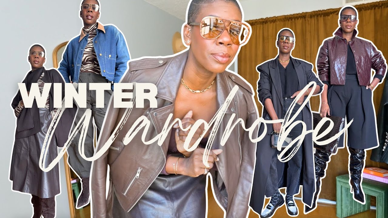 How to Create an Interchangeable Winter Capsule Wardrobe for Women: 5 Tops +5 Bottoms = 20+ Outfits