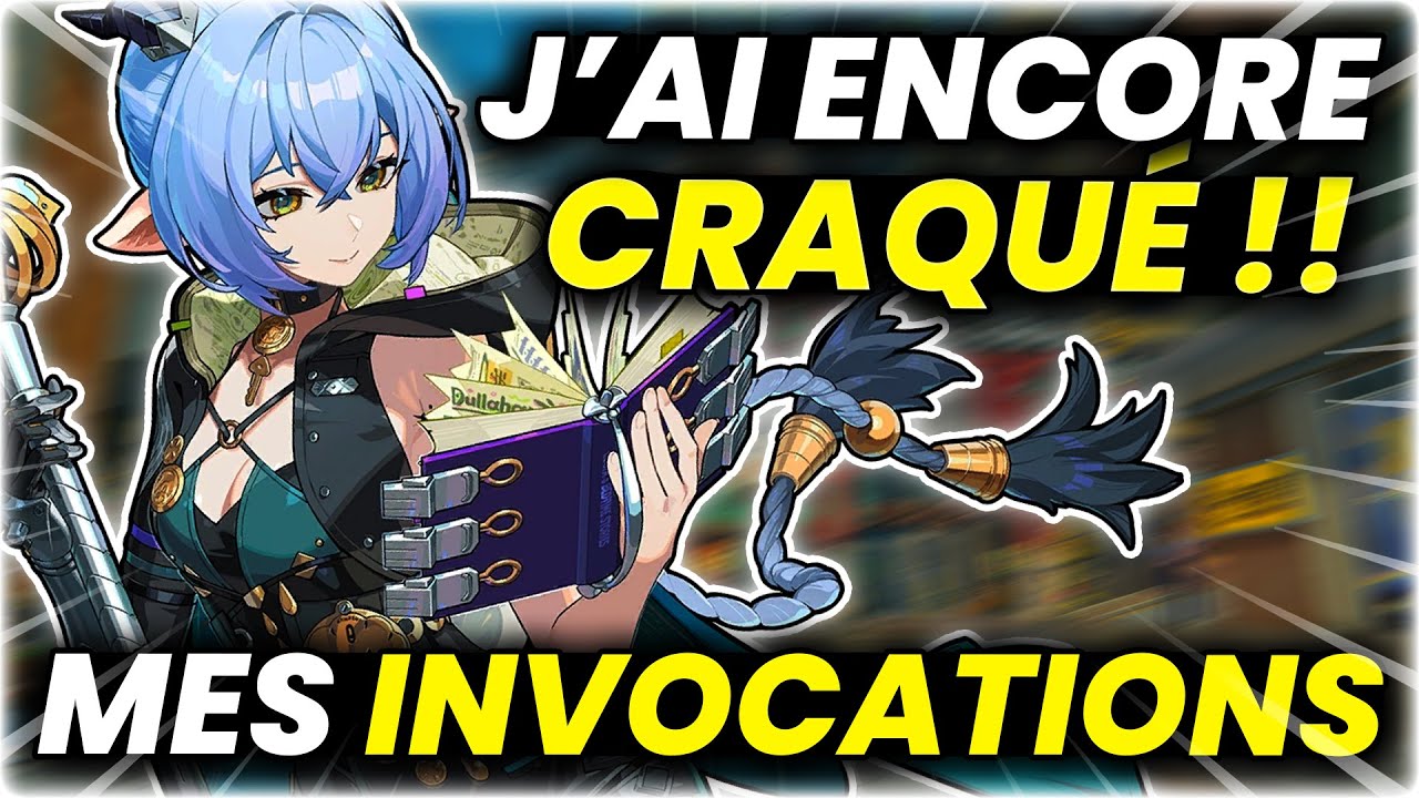 J'EN AI MARRE DE TOUJOURS CRAQUER !! Invocations LUCIA sur Zenless Zone Zero