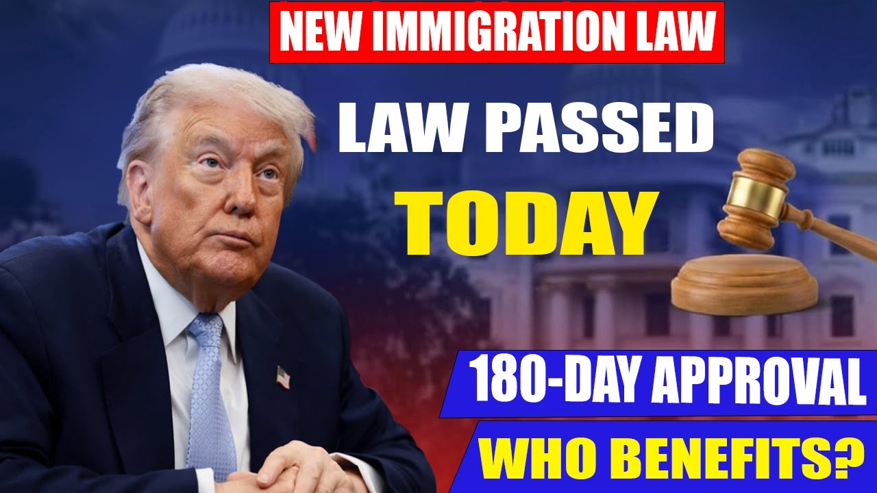 🚨 NEW U.S. Immigration Law PASSED: Green Cards Faster, New Rules, Big Risks Explained